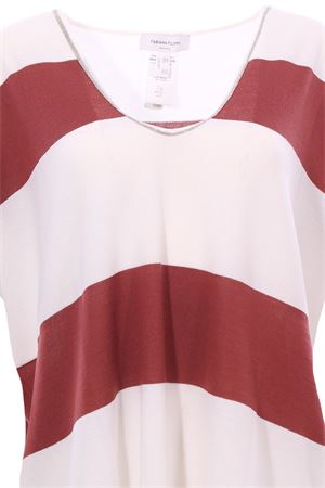 Collo a v rigato FABIANA FILIPPI | MAD273W011H301VR1